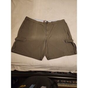 Chaps‎ Cargo Shorts Khakis Mens Sz 52 Casual Camping Fishing FLAW